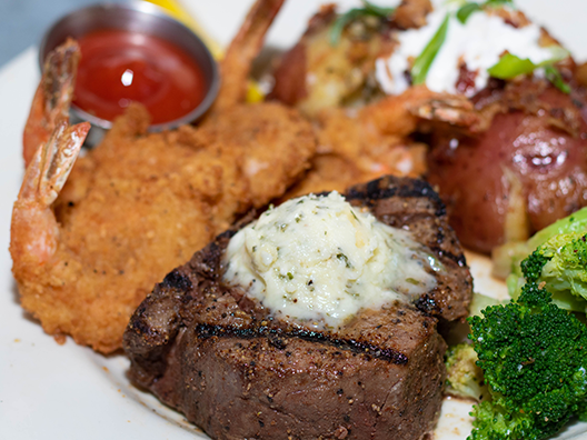 Order Surf and Turf food online from Rockfish Seafood Grill store, Arlington on bringmethat.com