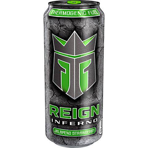 Order Reign Inferno Jalapeno Strawberry 16oz food online from 7-Eleven store, Westmont on bringmethat.com