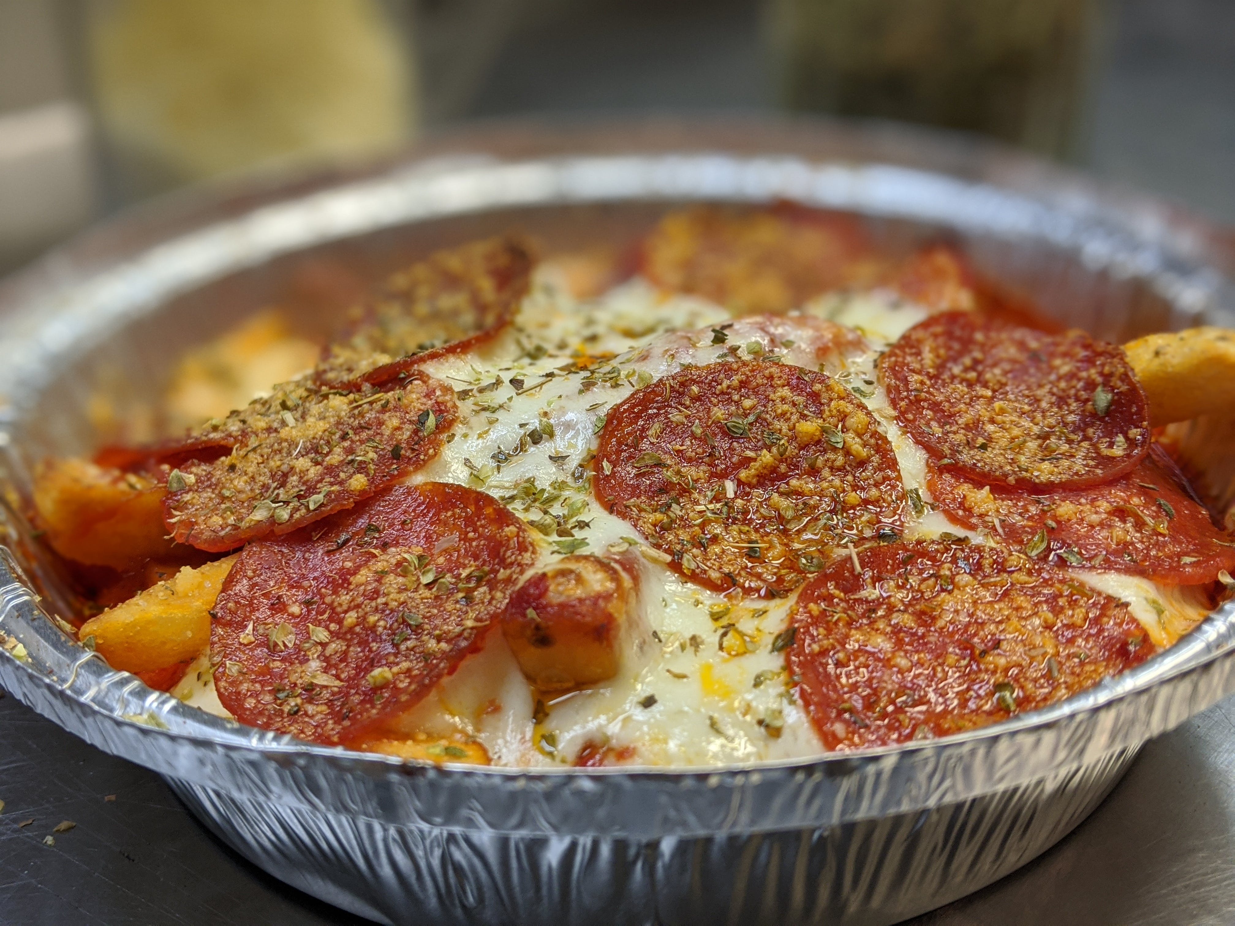 Order Pizza Fries - Appetizer food online from Lucino Pizza store, Las Vegas on bringmethat.com
