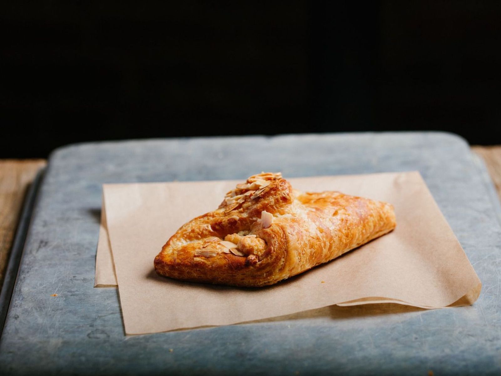 Order Almond Croissant food online from Caffe Nero store, Melrose on bringmethat.com