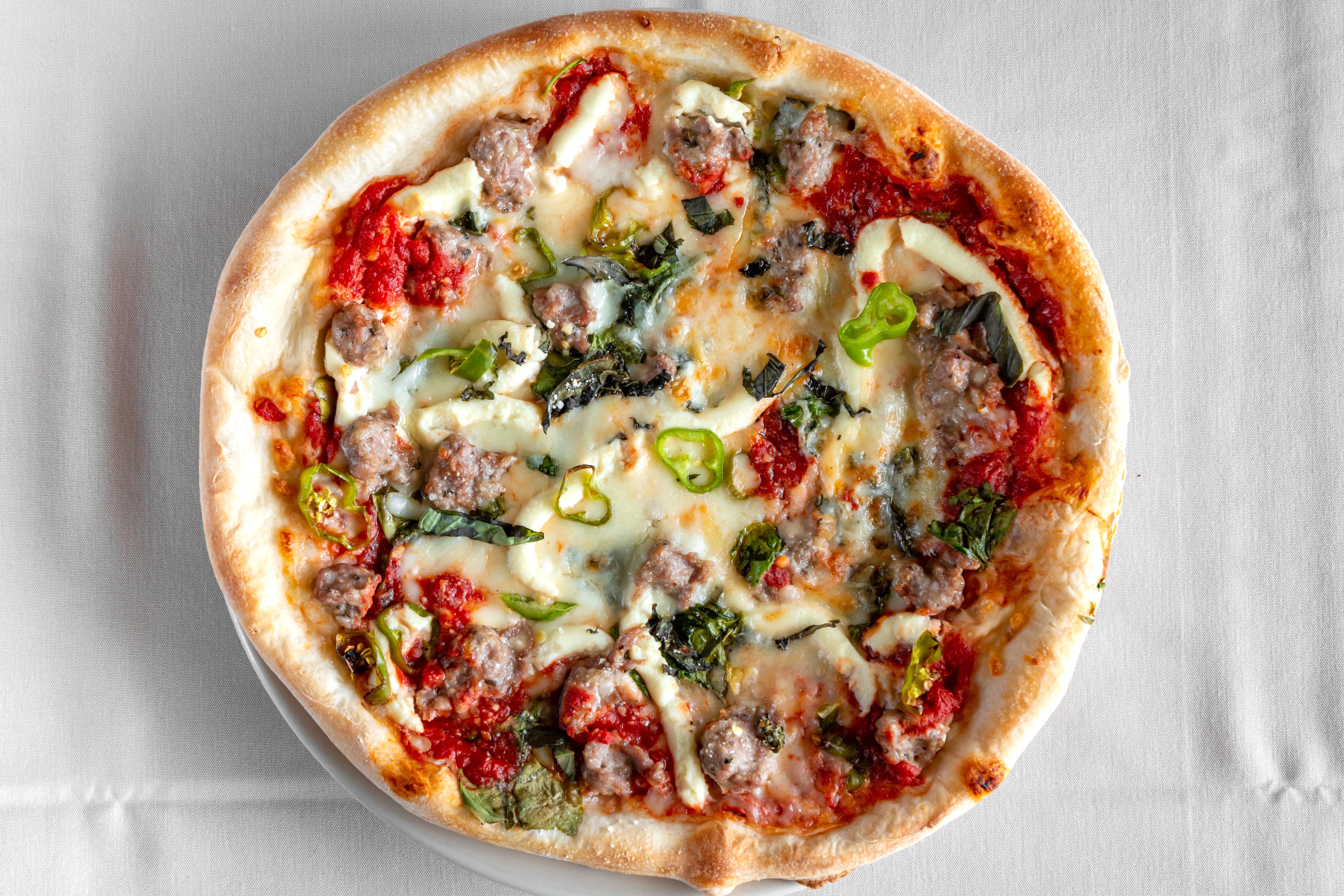 Order Italian Pizza - Medium 14" food online from Portofino store, Kensington on bringmethat.com