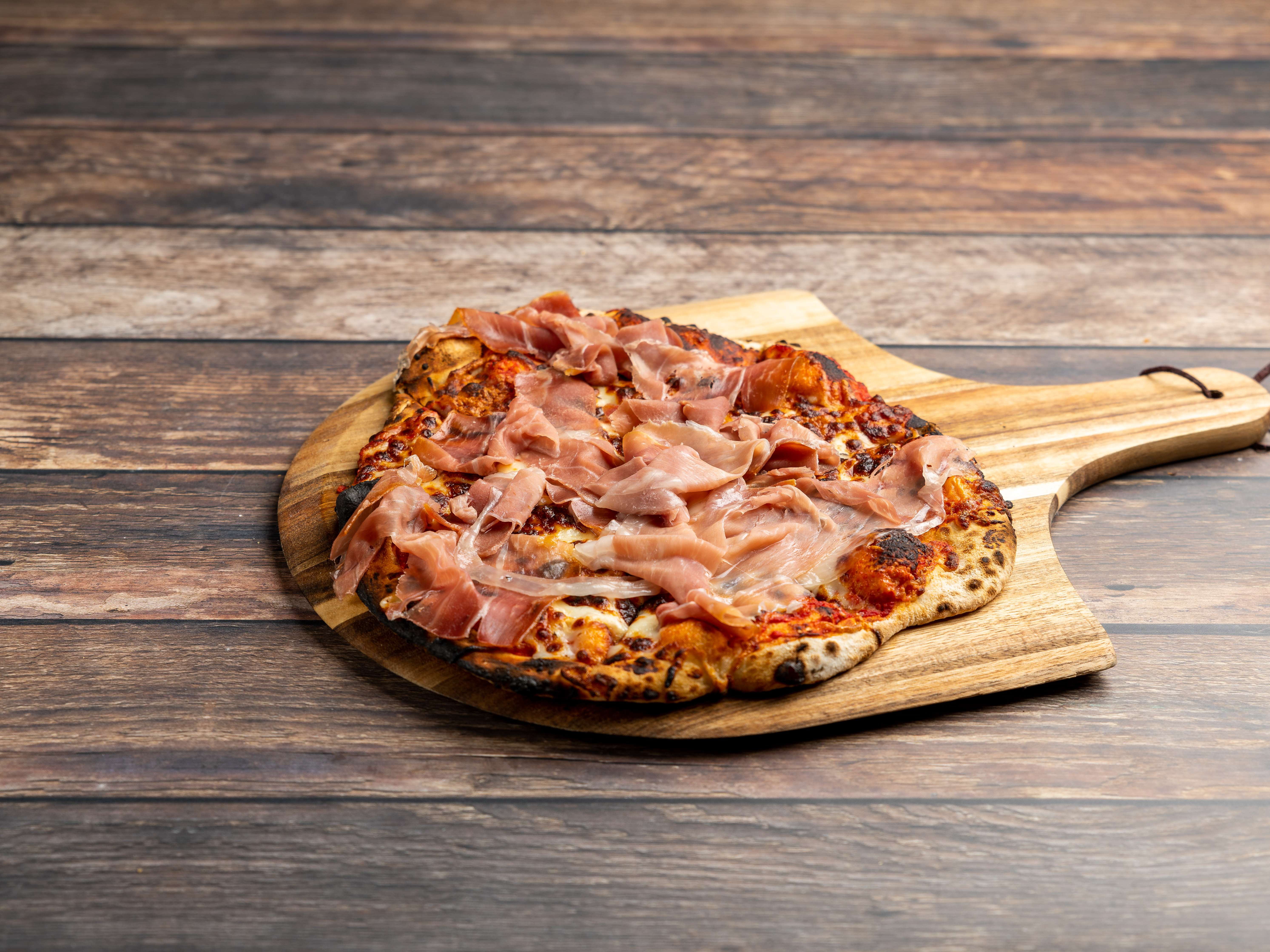 Order Prosciutto Pizza food online from Pizza Art Cafe store, Chicago on bringmethat.com