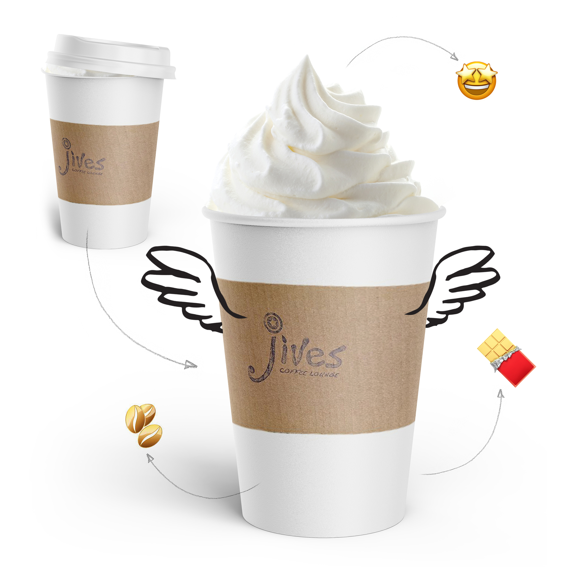 Order White Tiger Special Coffee food online from Jives Coffee Lounge store, Colorado Springs on bringmethat.com