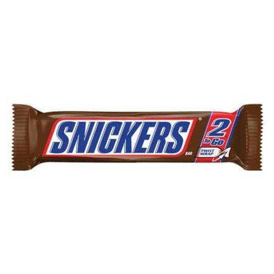 Order Snickers Share Size food online from IV Deli Mart store, Goleta on bringmethat.com