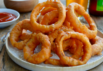 Order Onion Rings food online from May Restaurant store, Frederick on bringmethat.com