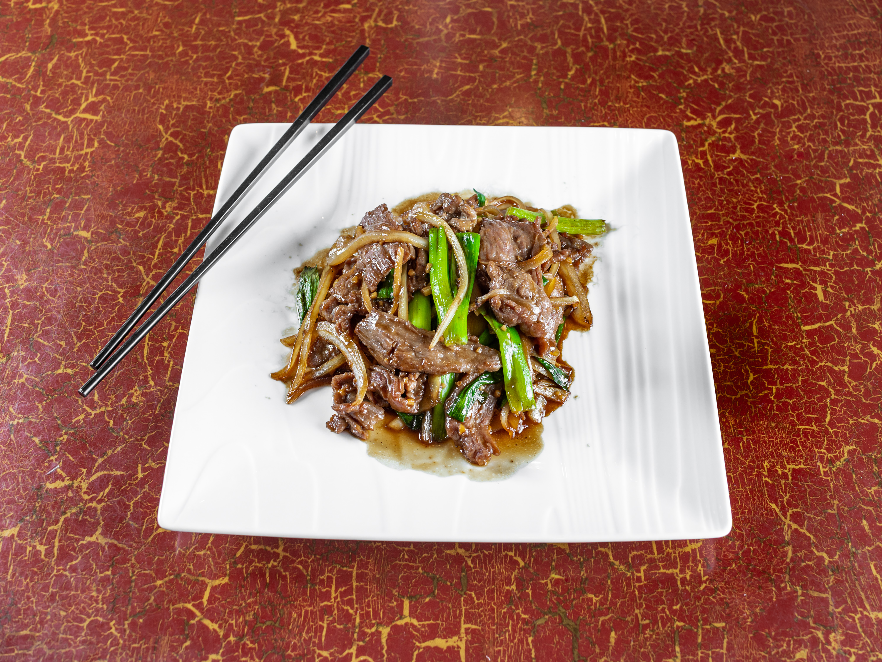 Order Mongolian Beef food online from Asian Grill store, West Springfield on bringmethat.com