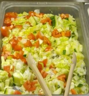 Order Kachumber Salad food online from Shaan Indian Cuisine store, Cincinnati on bringmethat.com