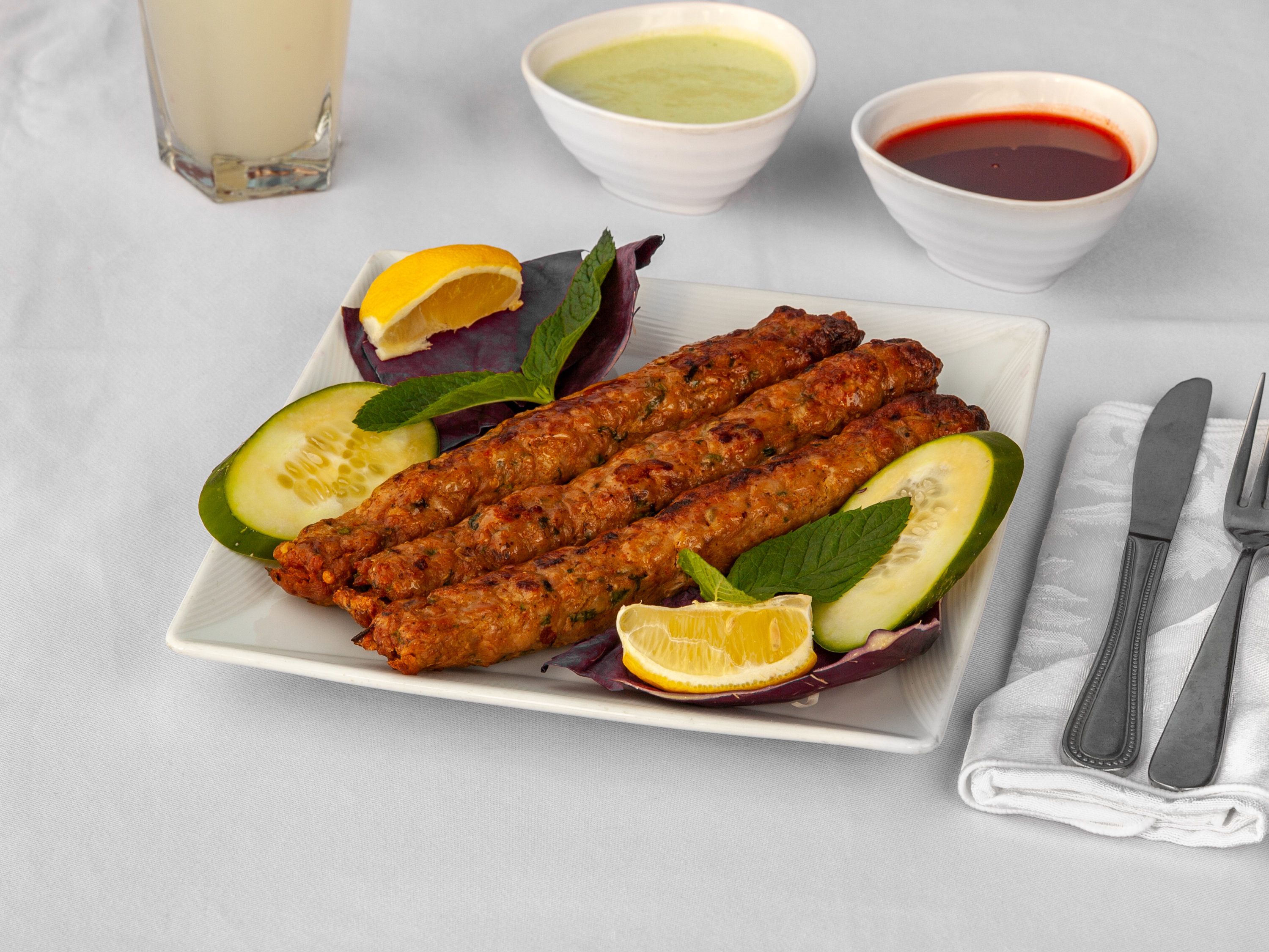 Order Chicken Seekh Kabab food online from The Little India Restaurant store, Chicago on bringmethat.com