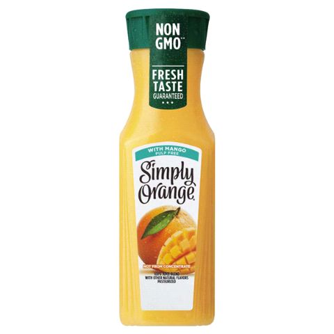 Order Simply Orange Mango 11.5oz food online from Stripes store, Woodway on bringmethat.com