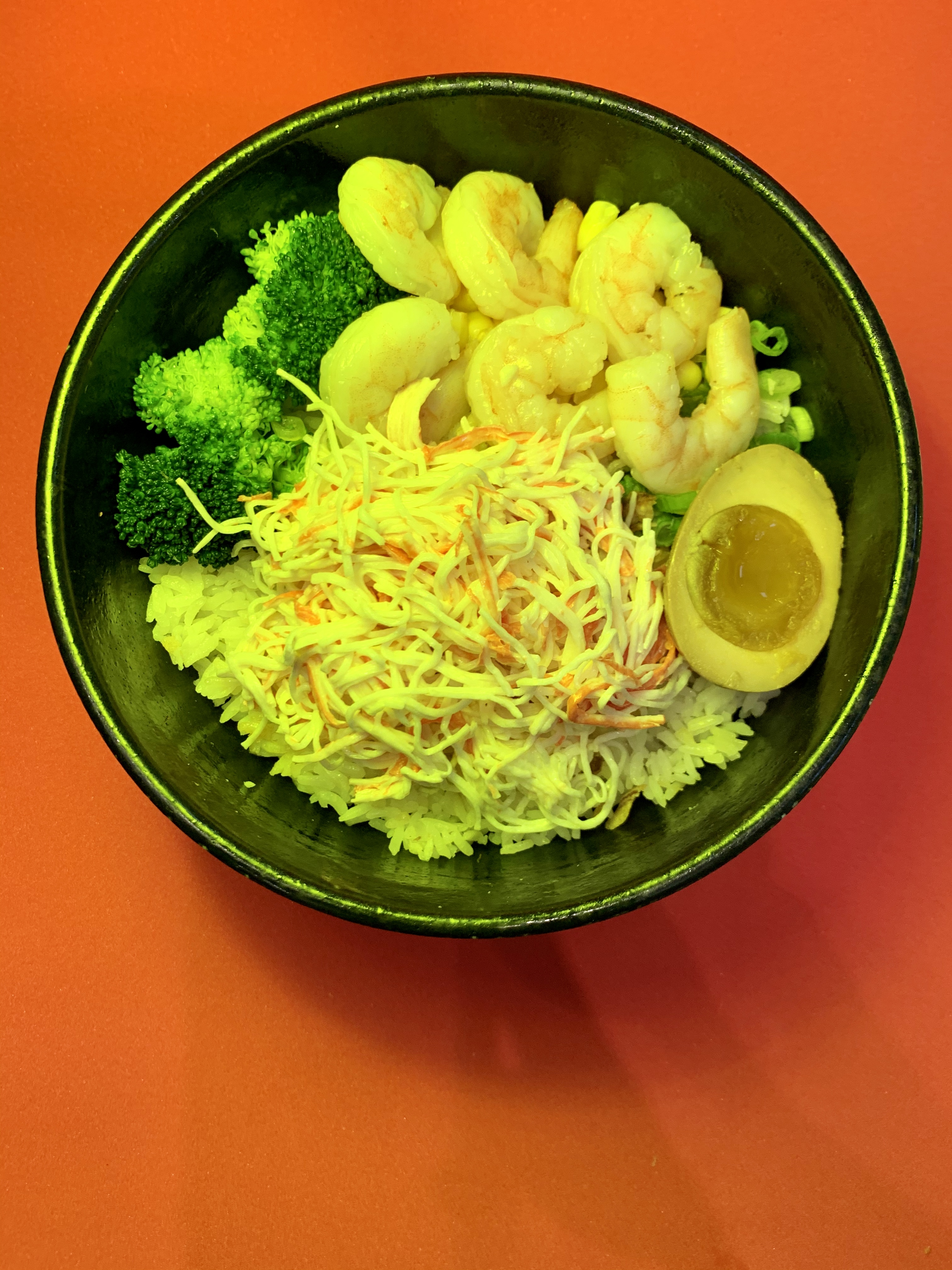 Order Fresh Shrimp and Kani Crab Rice Bowl food online from Poke N Ramen 360 store, Hanover on bringmethat.com