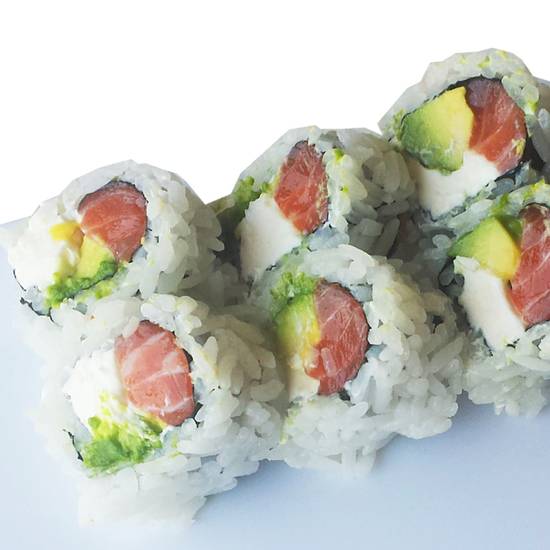 Order Philadelphia Cut Roll food online from Kai Sushi store, Orange on bringmethat.com