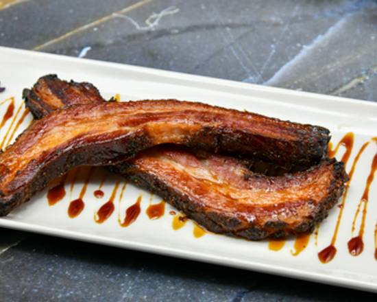 Order (1) Bacon Steak Slice` food online from Morton The Steakhouse store, Bethesda on bringmethat.com