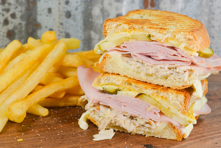 Order Cuban Panini food online from Ciconte Pizzeria Gibbstown store, Greenwich Township on bringmethat.com