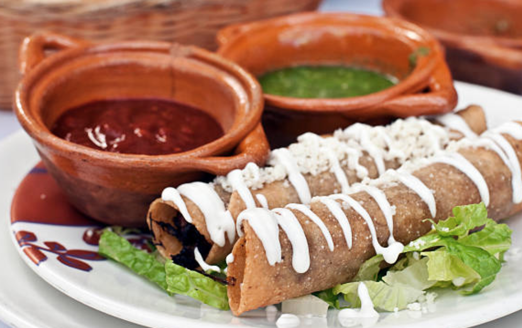 Order Flauta Plate food online from Tipico's store, Dallas on bringmethat.com