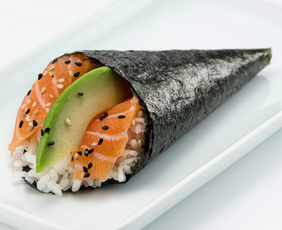 Order Avocado Hand Roll food online from Asia Nine Bar and Lounge store, Washington on bringmethat.com