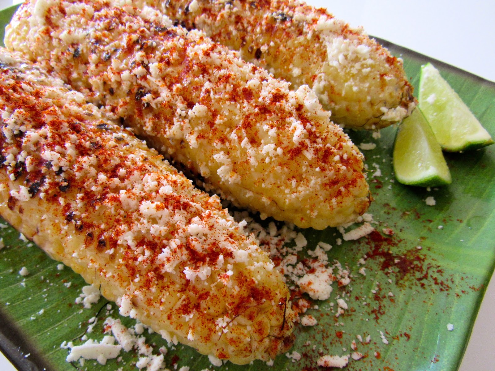 Order ELOTE (CORN ON THE COB) food online from Blue Agave Restaurant Bar store, Brooklyn on bringmethat.com