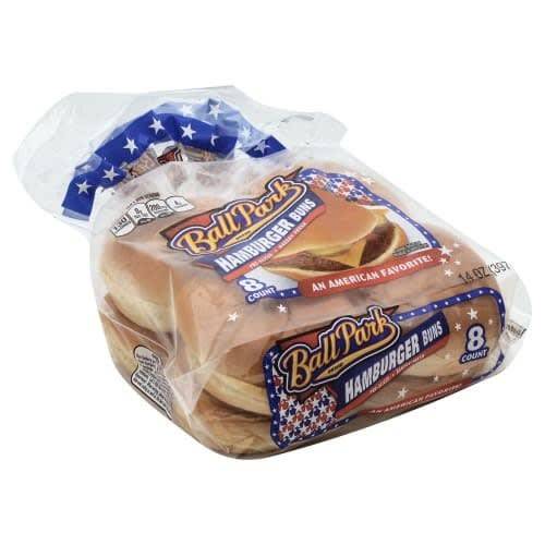 Order Ball Park · Hamburger Buns (8 buns) food online from United Supermarkets store, Plainview on bringmethat.com