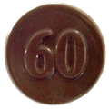 Order 60 Chocolate Coin food online from Painted Turtle Chocolatier store, Osseo on bringmethat.com