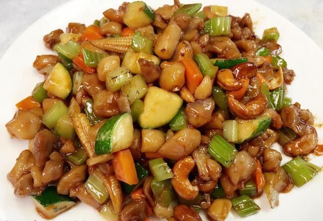 Order C5. Chicken with Cashew Nut food online from Hong Kong Restaurant store, Mount Vernon on bringmethat.com