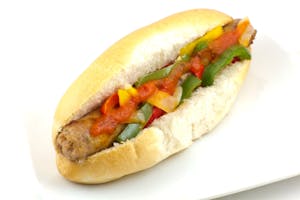 Order Italian Sausage Sand w/Chips food online from Milano Cafe & Deli store, Burbank on bringmethat.com
