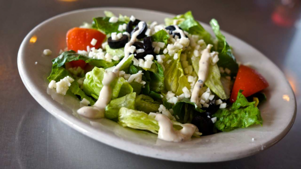 Order Caesar Salad food online from Romes Pizza store, Helotes on bringmethat.com