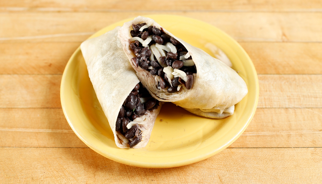 Order BEAN AND CHEESE BURRITO food online from Uno Dos Tacos store, San Francisco on bringmethat.com