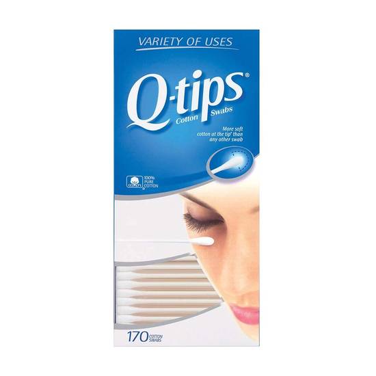 Order Q Tips Cotton Swabs food online from Deerings Market store, Traverse City on bringmethat.com