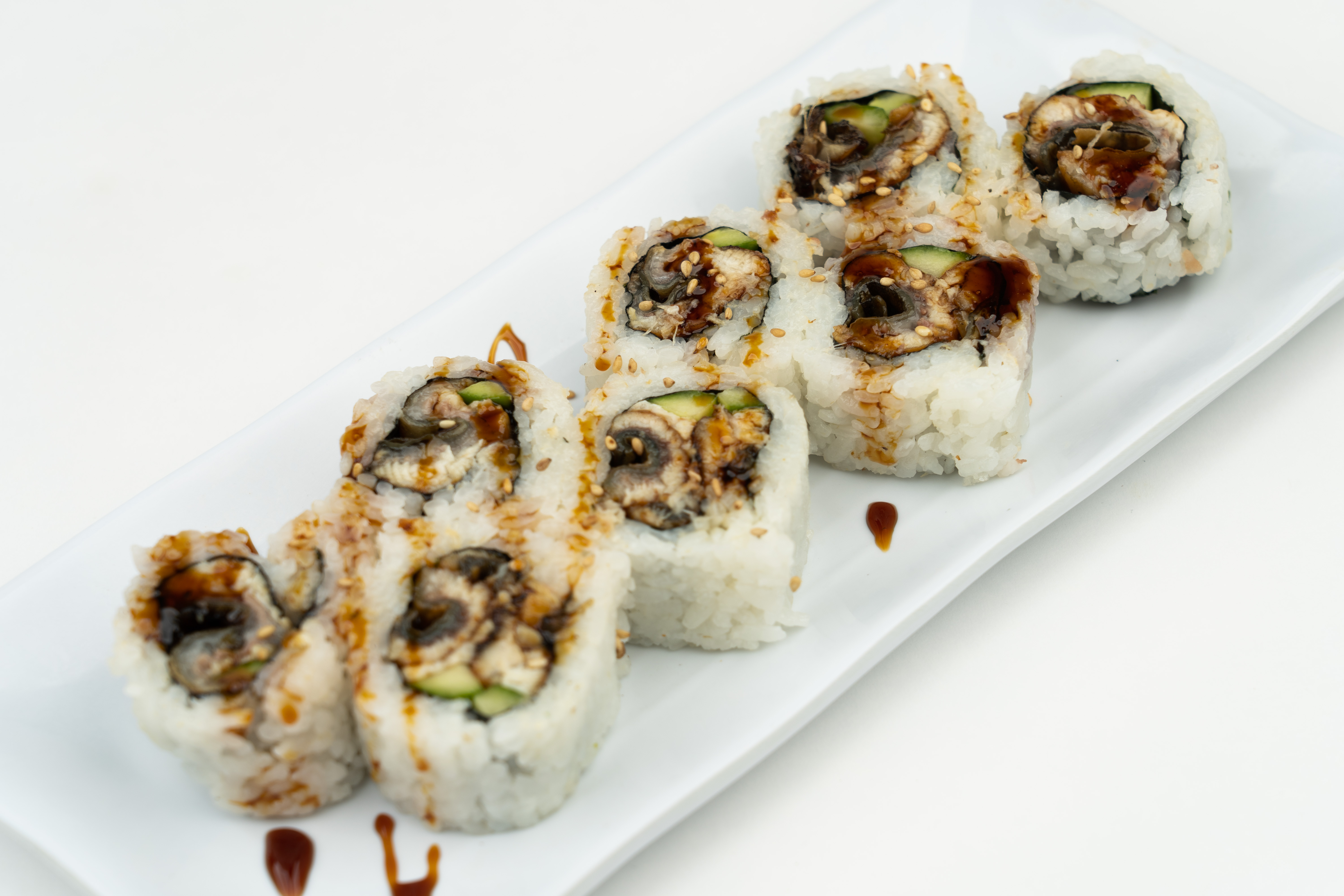 Order Fresh Water Eel Roll food online from Kaiba Japanese Restaurant store, Anaheim on bringmethat.com