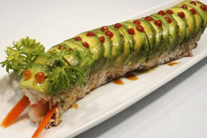 Order Caterpillar Roll food online from Hana Maru store, Garden Grove on bringmethat.com