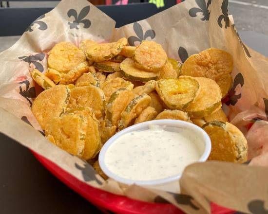 Order Fried Pickles food online from Mahony Po-Boys & Seafood store, New Orleans on bringmethat.com