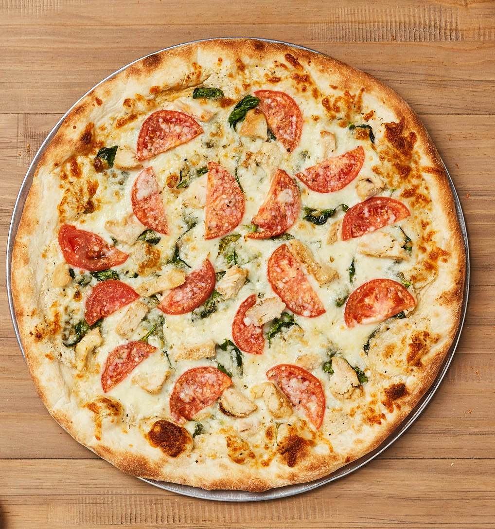 Order The Great White Pizza food online from Johnny's New York Style Pizza store, Roswell on bringmethat.com