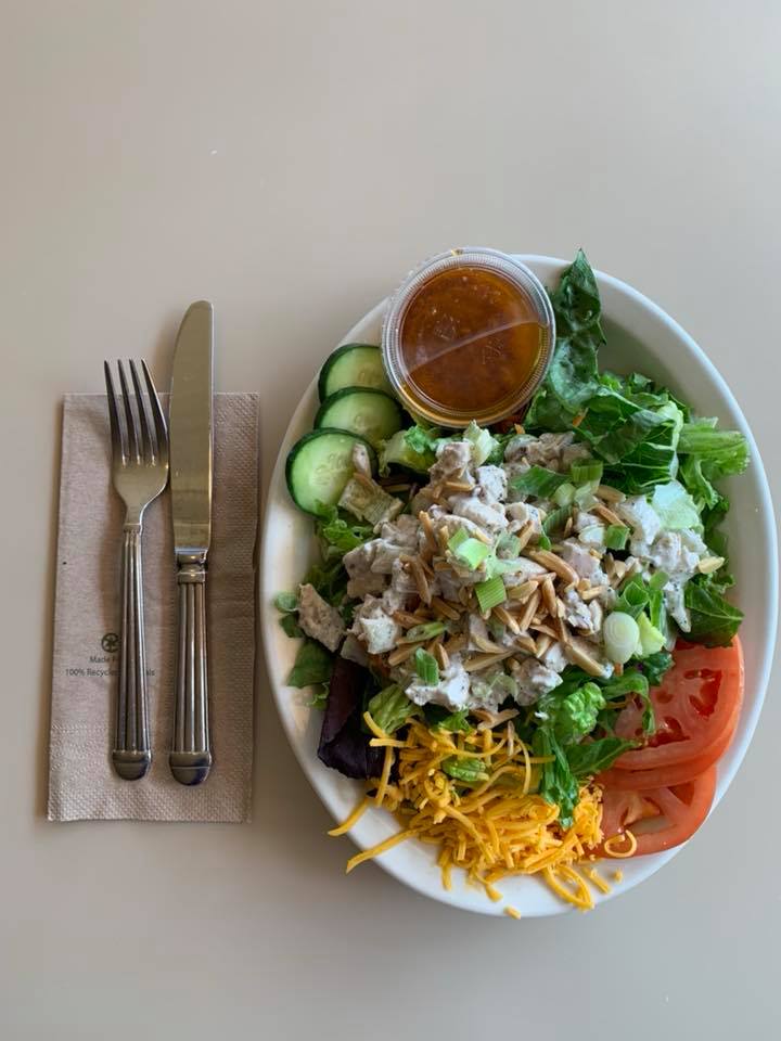Order Taza Chicken Salad food online from Aladdin Eatery store, Akron on bringmethat.com