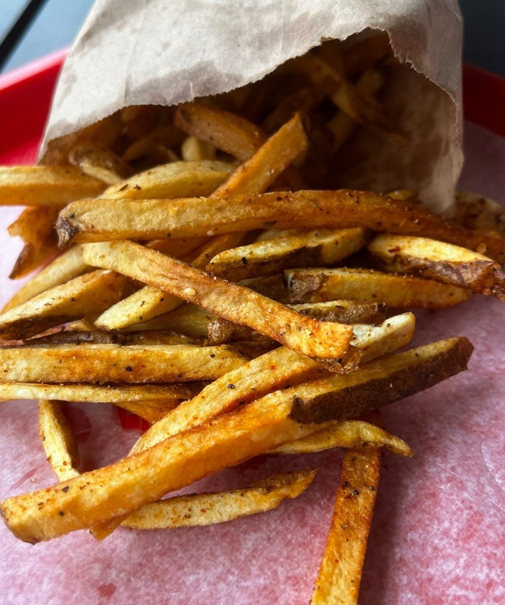 Order Small Reg Fries food online from All About Burger store, Arlington on bringmethat.com