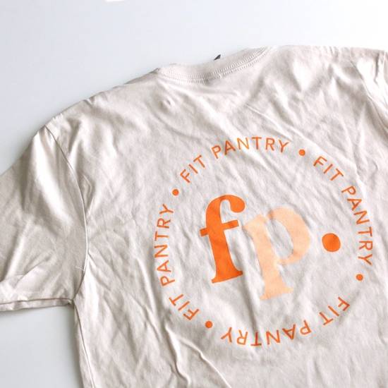 Order FP Circle Logo - T Shirt food online from Fit Pantry store, Bakersfield on bringmethat.com