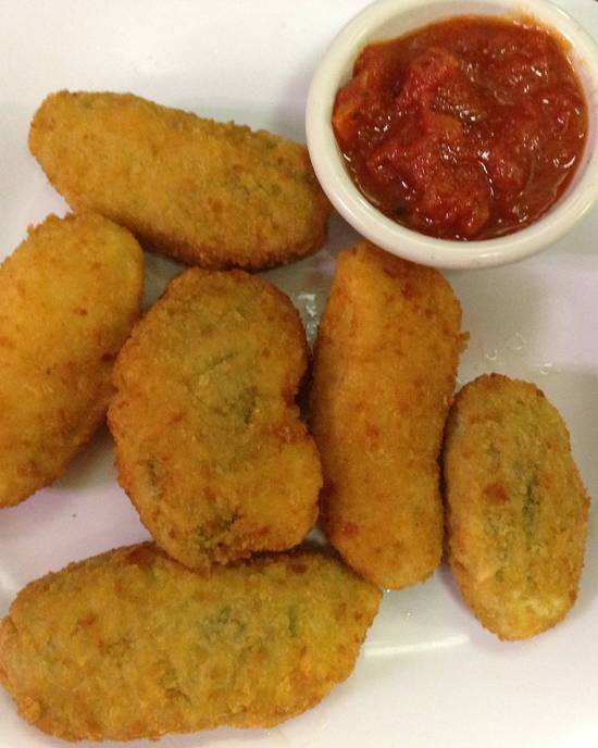 Order Jalapeno Poppers food online from The Burger Barn store, Quincy on bringmethat.com