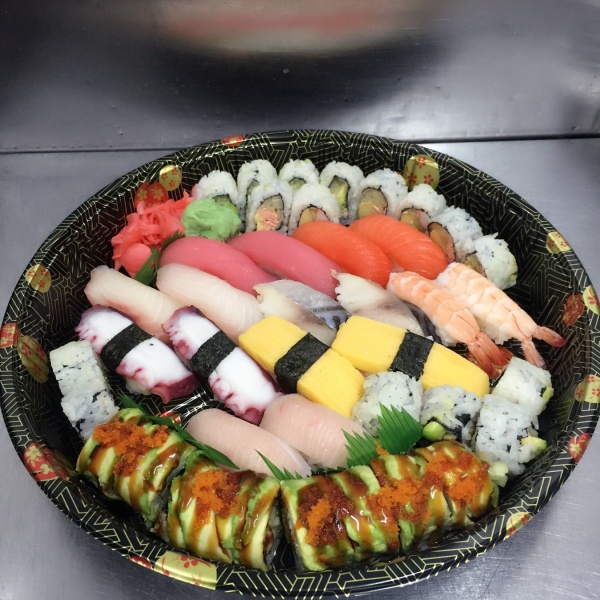 Order Sushi Party Platter A food online from Aburi sushi bar store, Brooklyn on bringmethat.com