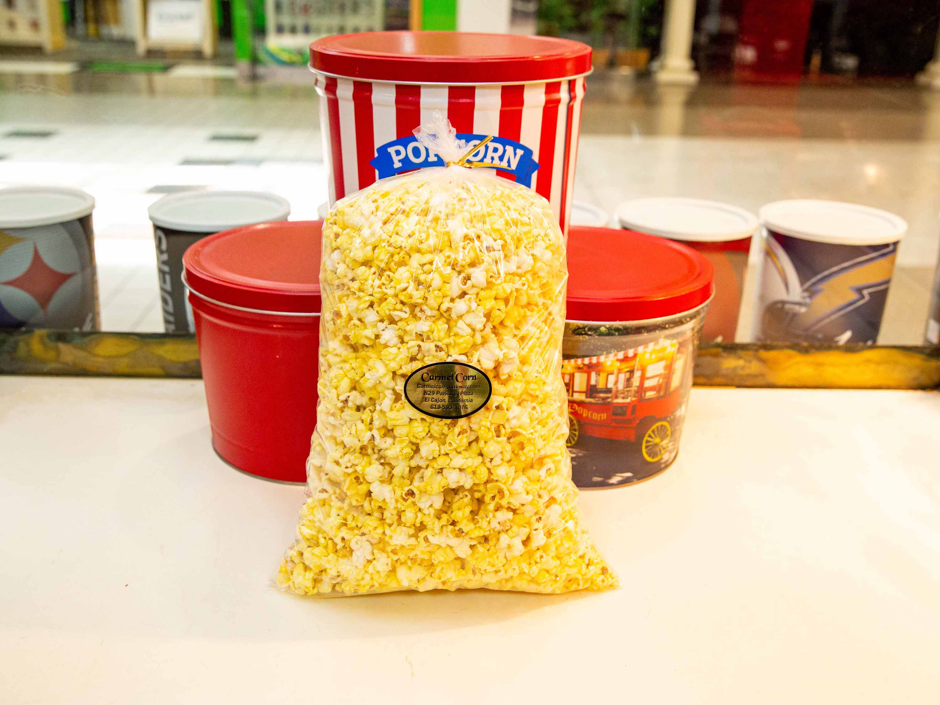 Order Large Butter Popcorn food online from Carmelcorn store, El Cajon on bringmethat.com