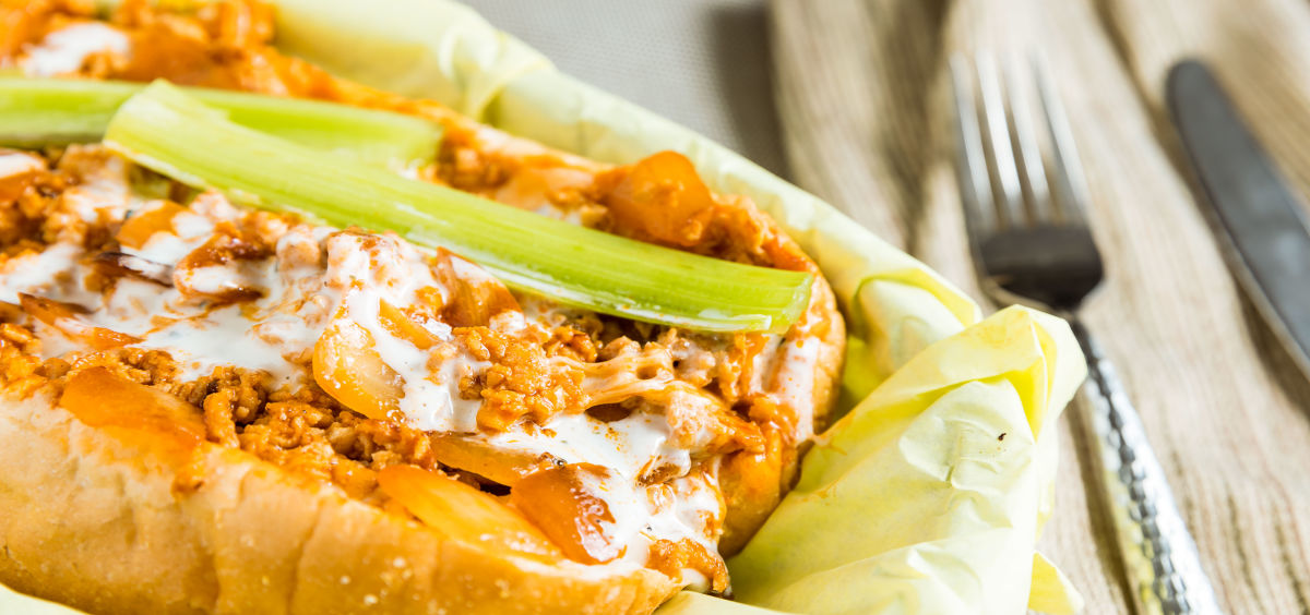 Order Buffalo Chicken Cheesesteak food online from Phat Philly store, San Francisco on bringmethat.com