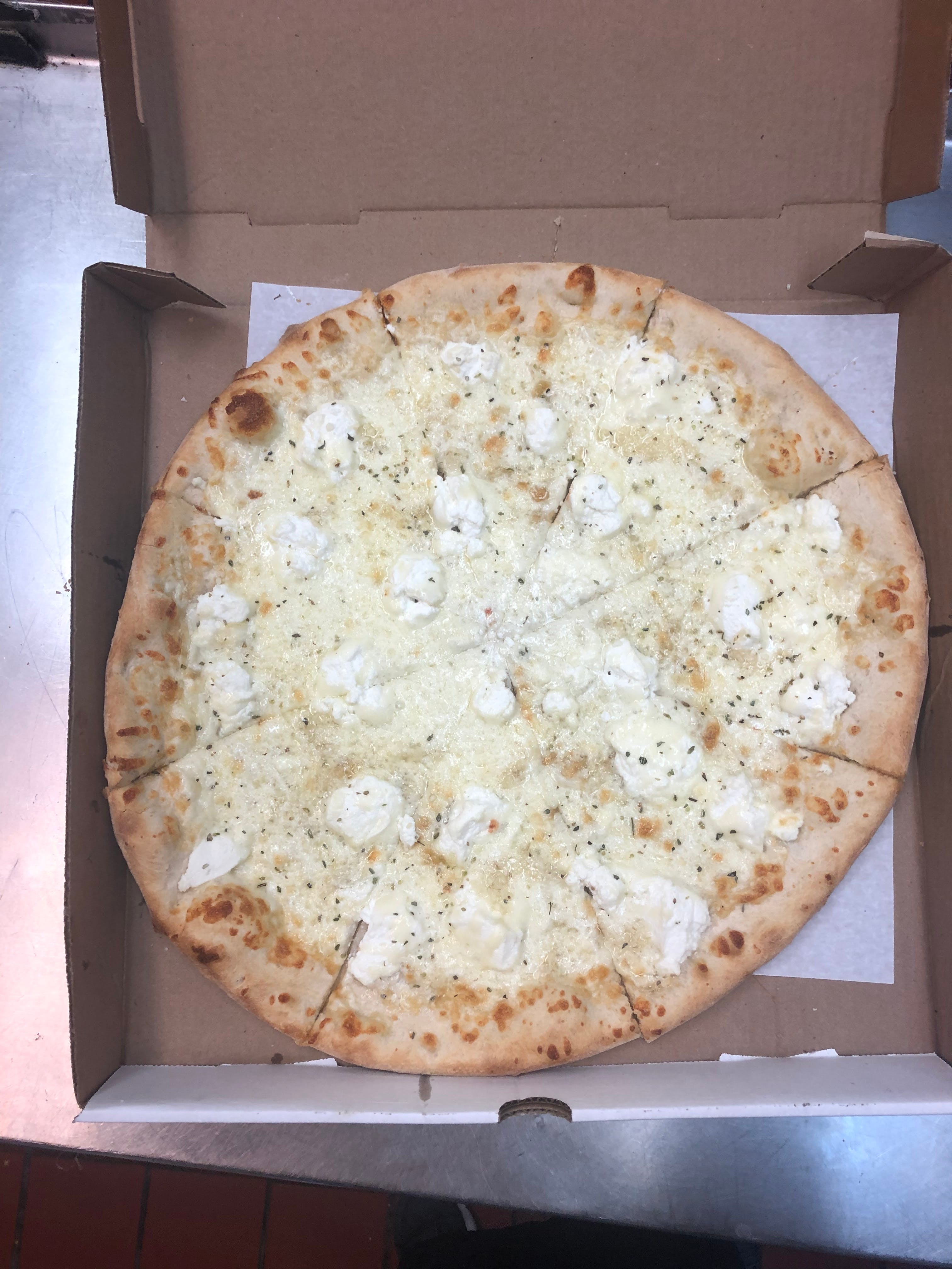 Order Plain White Pizza - Medium 14'' food online from Vip Pizza & Pasta store, Malvern on bringmethat.com