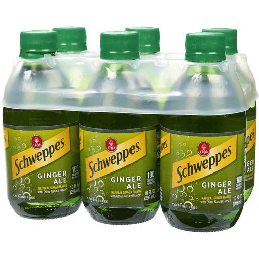 Order Schweppes Ginger Ale (6PK 10 OZ) 9067 food online from BevMo! store, Greenbrae on bringmethat.com