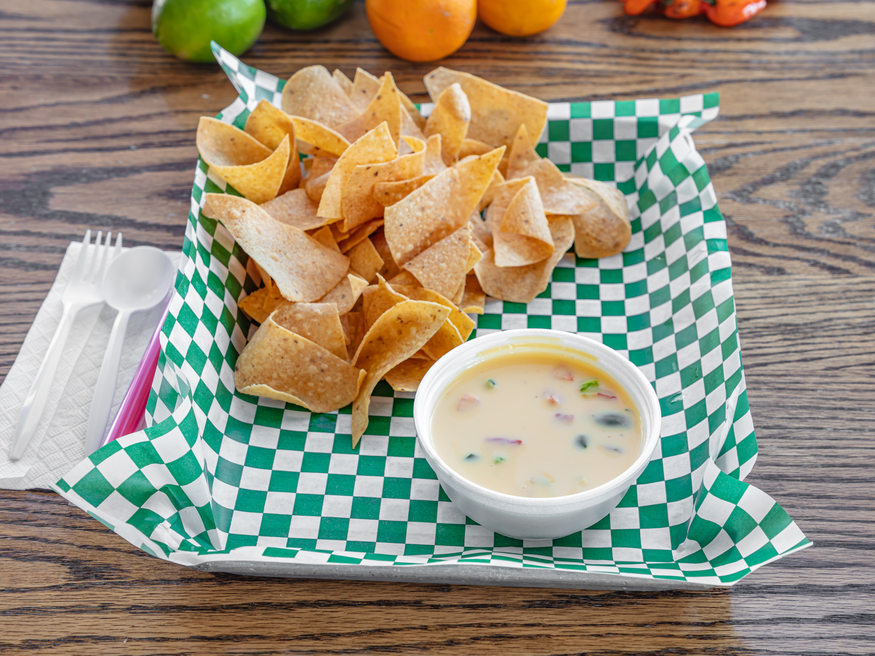 Order Chips and Cheese food online from Greenville Street Tacos store, Dallas on bringmethat.com
