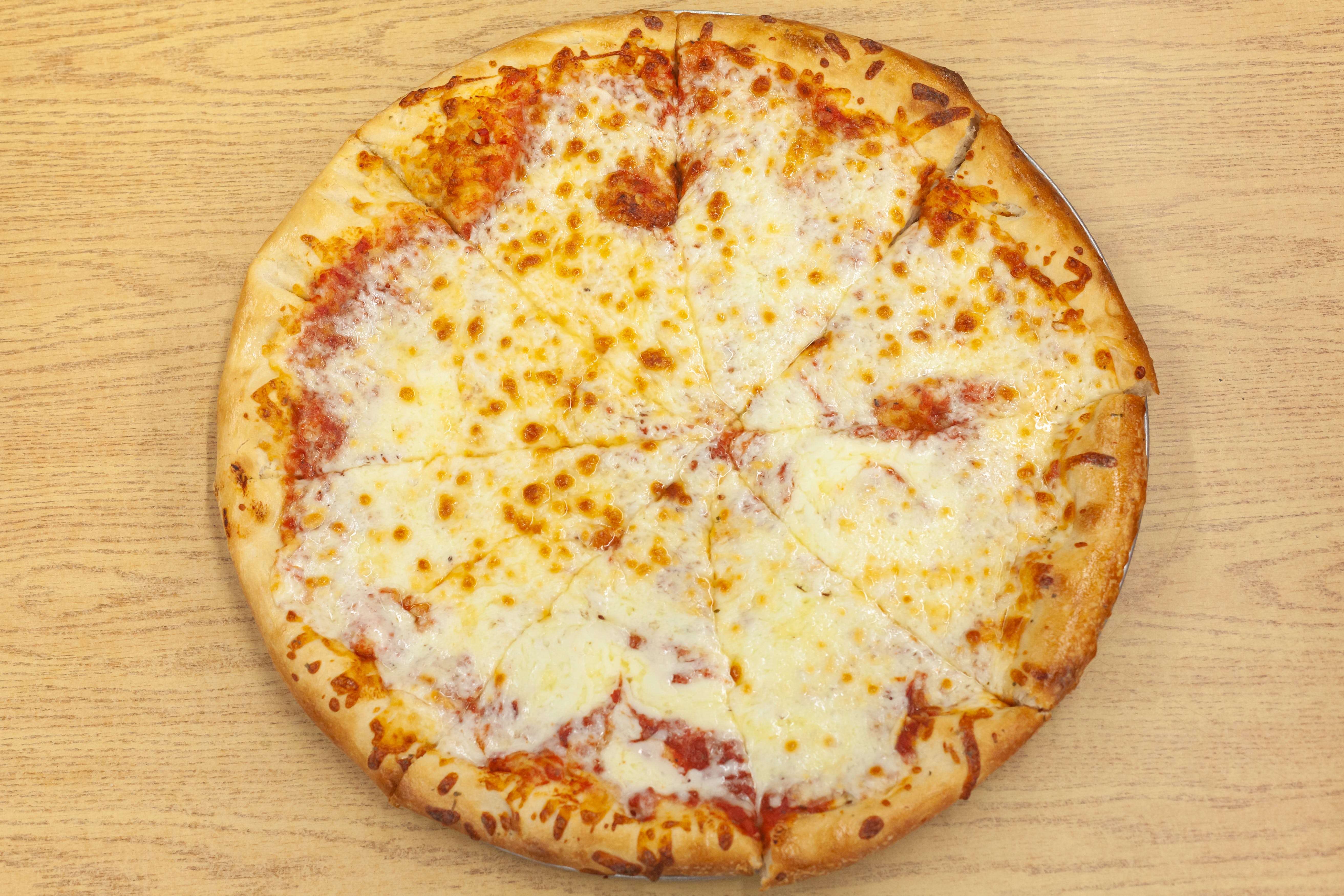 Order Cheese Pizza - 14" food online from M & M Pizza store, Manquin on bringmethat.com