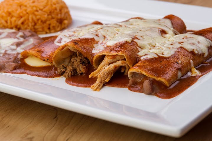 Order Enchiladas Supremas food online from Taqueria Mexico store, Hoover on bringmethat.com