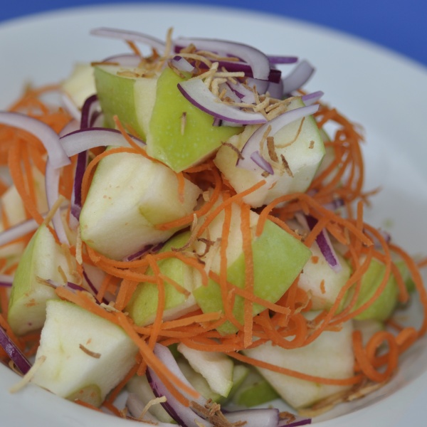 Order Apple Salad food online from Thai Chaba store, Woodland Hills on bringmethat.com