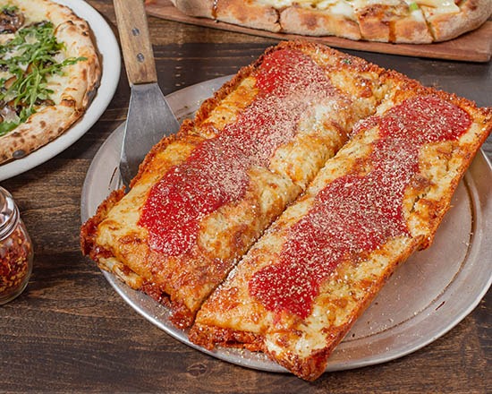 Order Detroit Red Top Pizza food online from Pizza Rock store, Las Vegas on bringmethat.com