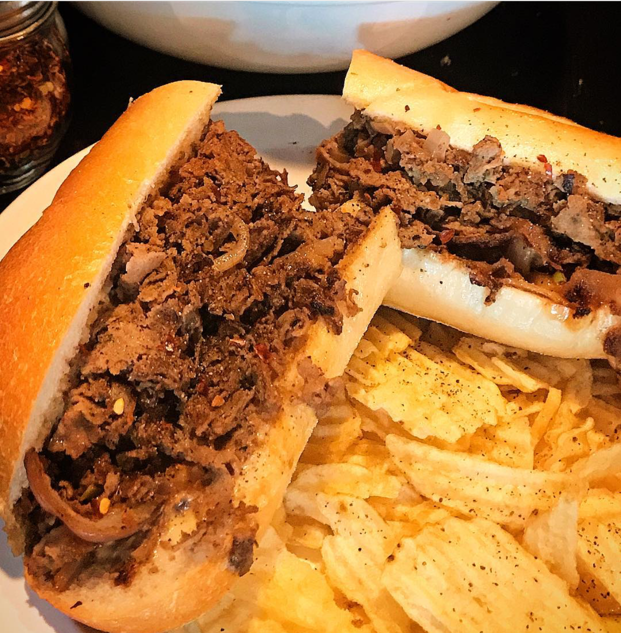 Order Philly Steak Sandwich food online from Rocco Italian Grill store, Wilmington on bringmethat.com