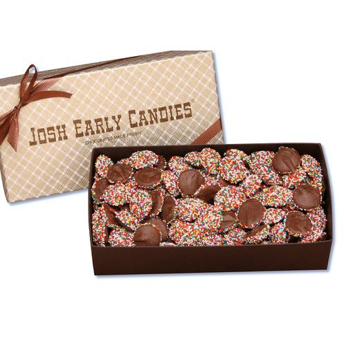 Order 1 lb Gift Box Nonpareils food online from Josh Early Candies store, Bethlehem on bringmethat.com