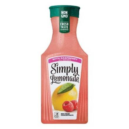 Order Simply Lemonade with Raspberry (52 oz) food online from Dolcezza Gelato store, Arlington on bringmethat.com