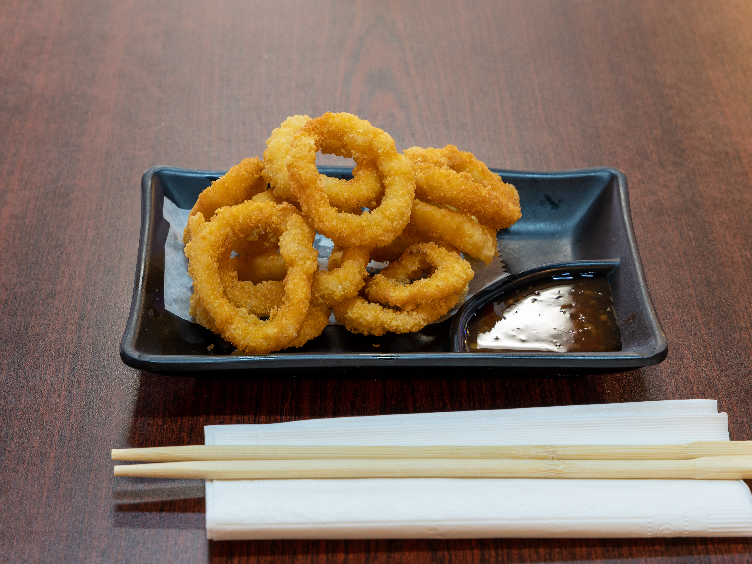 Order A9. Fried Calamari food online from Sushi Koi store, Houston on bringmethat.com
