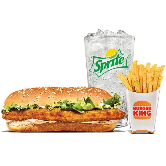 Order Original Chicken Sandwich Meal food online from Burger King store, Rockford on bringmethat.com